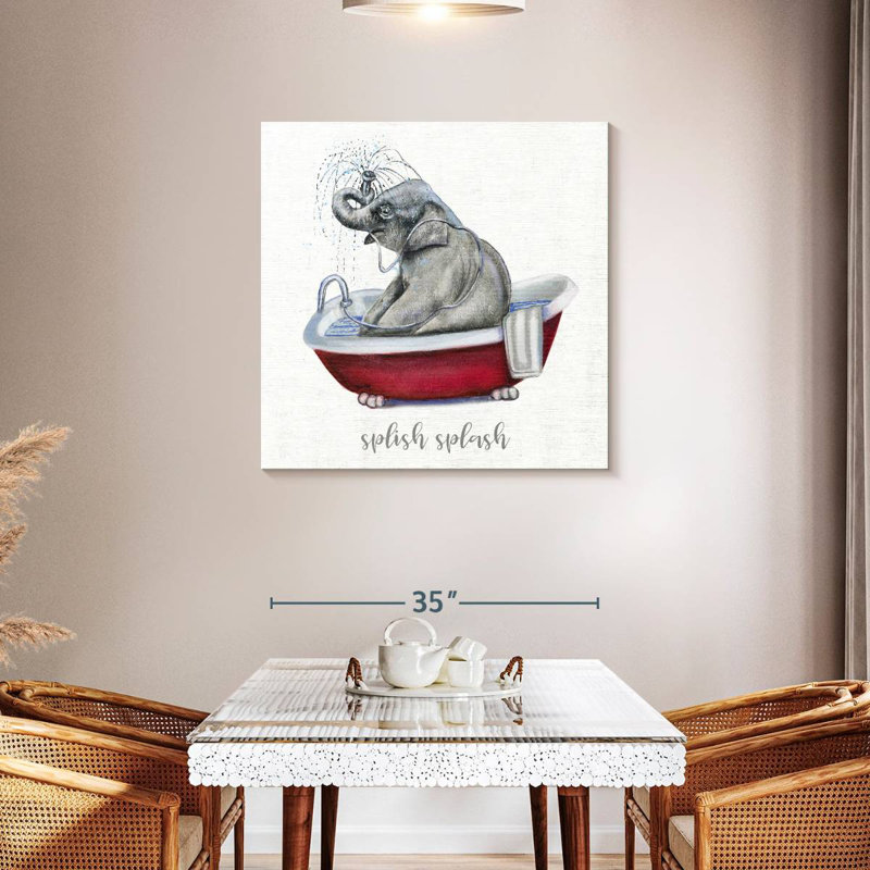 Ketti Splish Splash, 36" H x 36" W