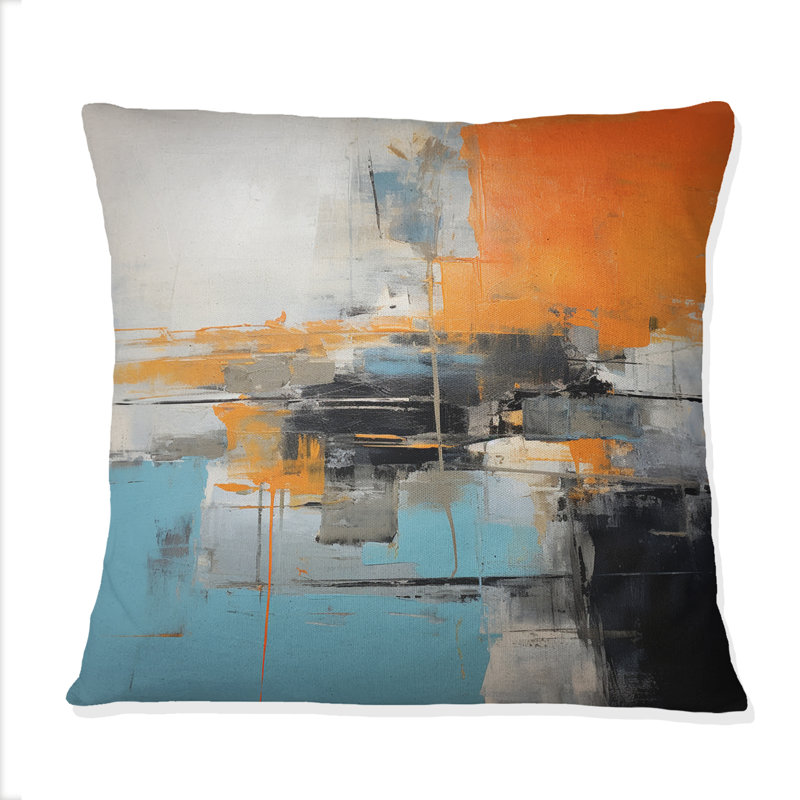Coussin Ephemeral Patience Minimal Abstract IV