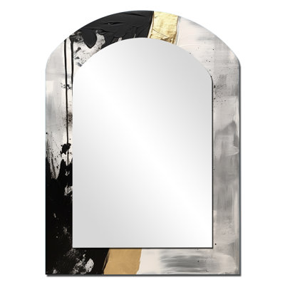Peinture géométrique abstraite géométrique «Gold»