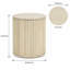 Solid Wood End Table