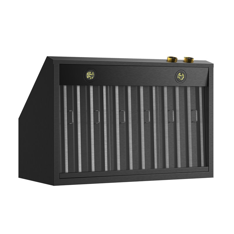 KUCHT Pro Style 36 po. 900 CFM hotte de cuisine, pierres précieuses, commandes numériques