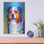 «Blue Merle Australian Shepherd» par Rebecca Wang Art-1159362843