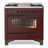 ILVE Majestic II Series 36 inch Dual Fuel Range with 6 Sealed Burners (Glass Door)-60194186-48345139
