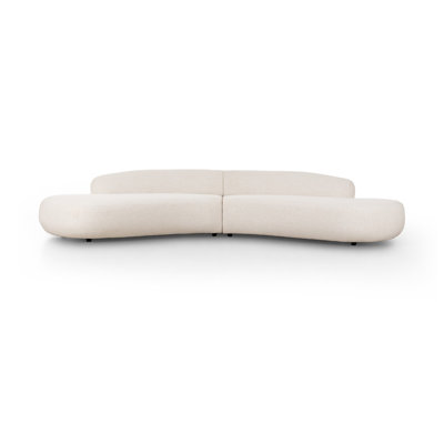 Waneka Double Chaise-159”-Nomad Snow