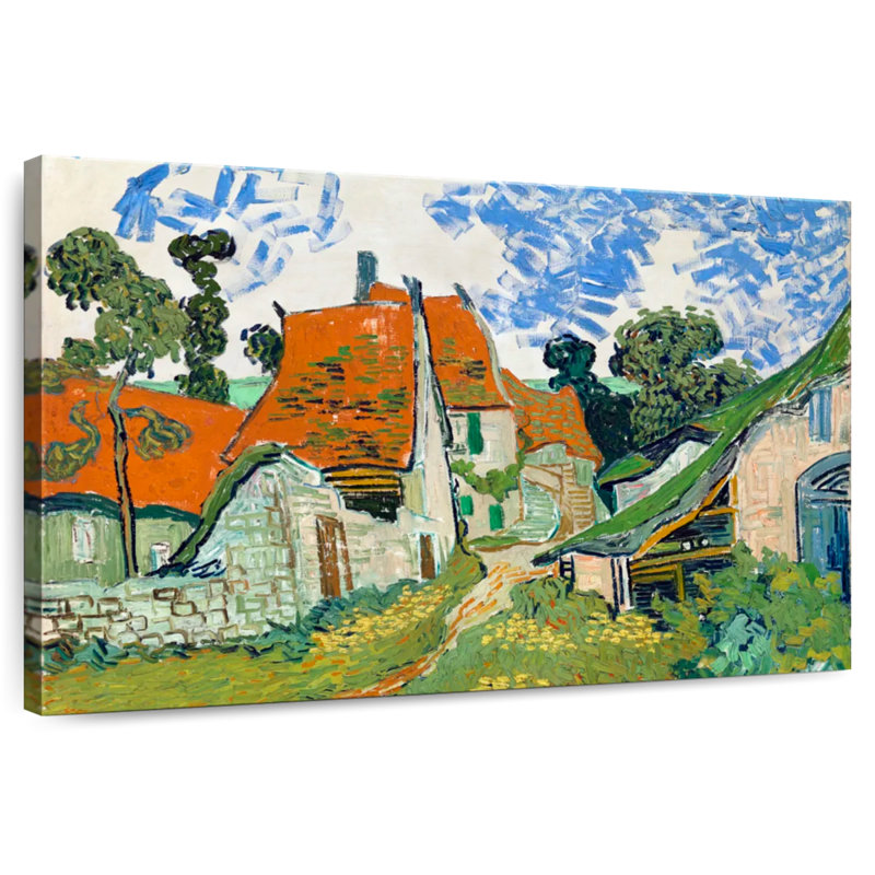 Alvord Street à Auvers-Sur-Oise, H 8 po x l 12 po