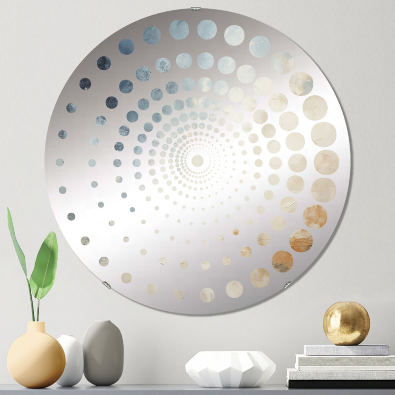 Miroir mural Callaghn, 23,6 po x 23,6 po