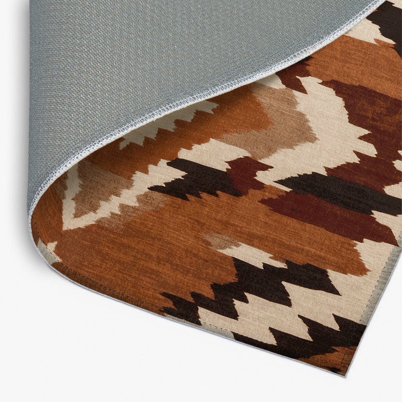 Red Rock Reverie Indoor And Outdoor Area Rug, Rectangle 2' x 3'