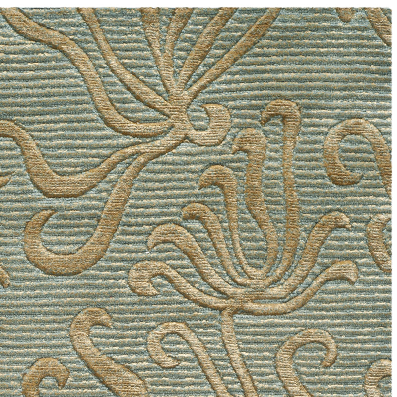 Tapis en soie et en laine Martha Stewart, Rectangle 8 pi 6 po x 11 pi 6 po