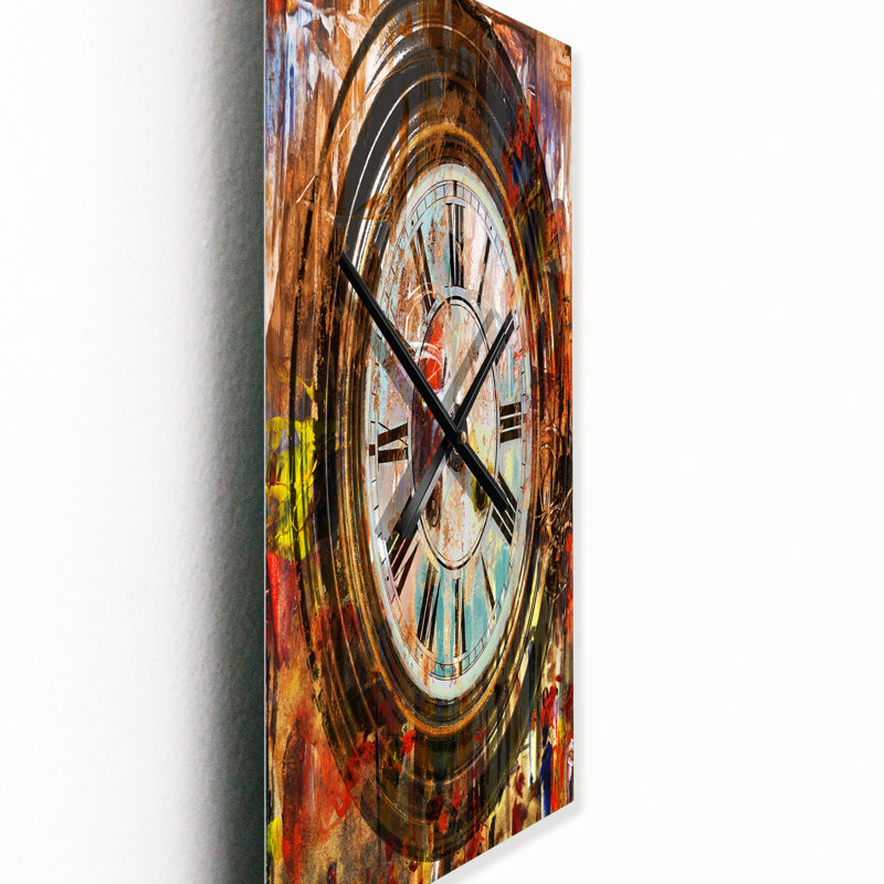 Horloge murale People and Time, Grand