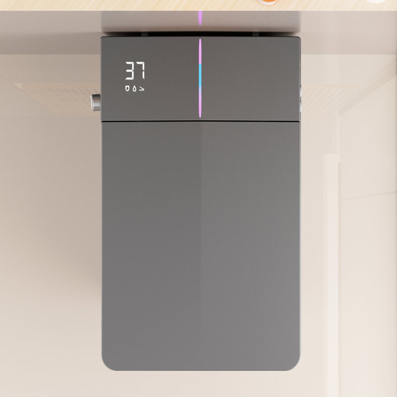 Bidet Toilet With Built - In Tank, Square Design, Remote Control, Auto Flush, Heated Seat, Feminine Wash, Led Digital Display, Night Rear Wash