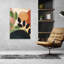 «Earthy Botanical Abstract Abstract Contemporary Minimalist Landscape Nature», reproduction d'art murale-1208961267