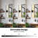 2-Light 30" Dimmable LED 18W Wall Sconce with 360° Rotatable Arms