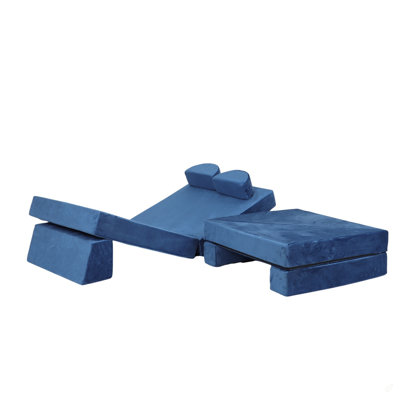 14 pièces canapé de jeu modulaire pour enfants, canapé modulaire pour enfant pour stimuler la créativité, meubles de canapé de salle de jeux pour enfants en mousse et coussin de sol