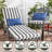 Outdoor Round Dining Chair Seat Pad-268982440