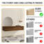 Armoire de salle de bain murale Elsar avec rangement ouvert et fermé-1401371986-1401371987