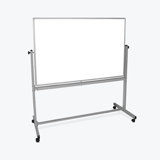 Freestanding Steel Reversible Magnetic Large - 6' - 8' Whiteboard