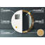 Huldar Glass Flat Wall Mirror