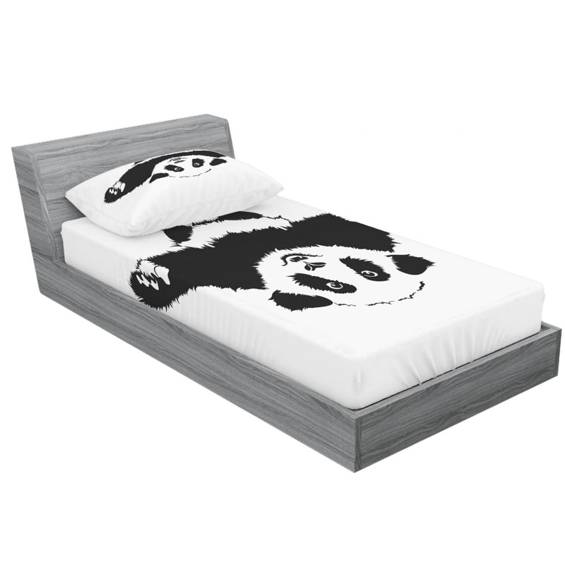 Microfiber Sheet Set, Twin Sheet Set with Fitted Sheet