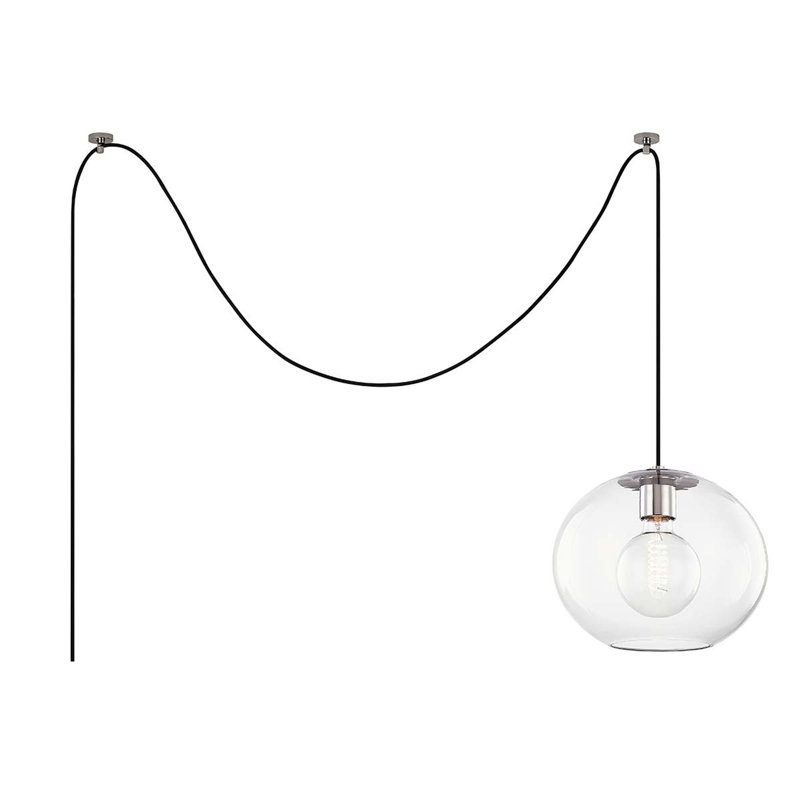 Margot 1 - Light Dimmable Vanity Light, 10.5" H x 12.25" W x 12.25" D, Polished Nickel