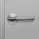 Round Single Dummy Door Lever with Round Rosette