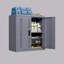 Armoire de garage en métal avec porte, armoire à outils murale, armoire à outils flottante pour sous-sols, cuisines et entrepôts