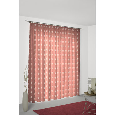 Marple Room Darkening Curtain Single Panel