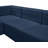 Enso Velvet U-Shaped Sectional Reversible-2054394216