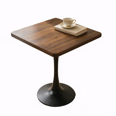 Table de salle à manger carrée, table bistro moderne du milieu du siècle pour cuisine, petits espaces, salon, café