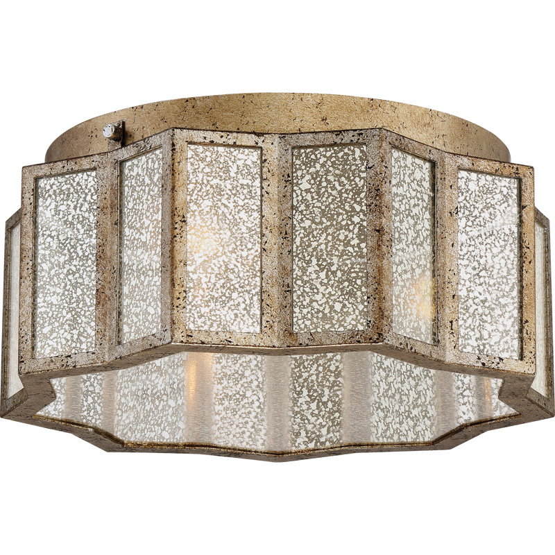Hason Glass Flush Mount