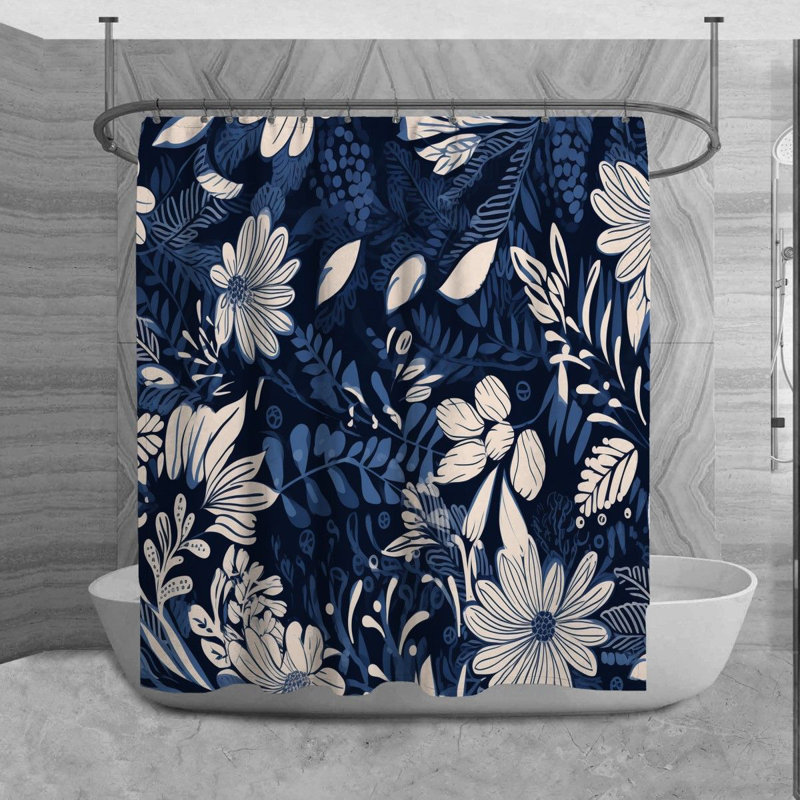 Rideau de douche Nacef, H 73 po x l 70 po