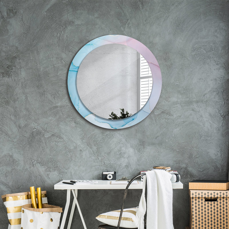 Huldar Glass Flat Wall Mirror