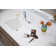 Verticyl Rectangular Undermount Bathroom Sink with Overflow