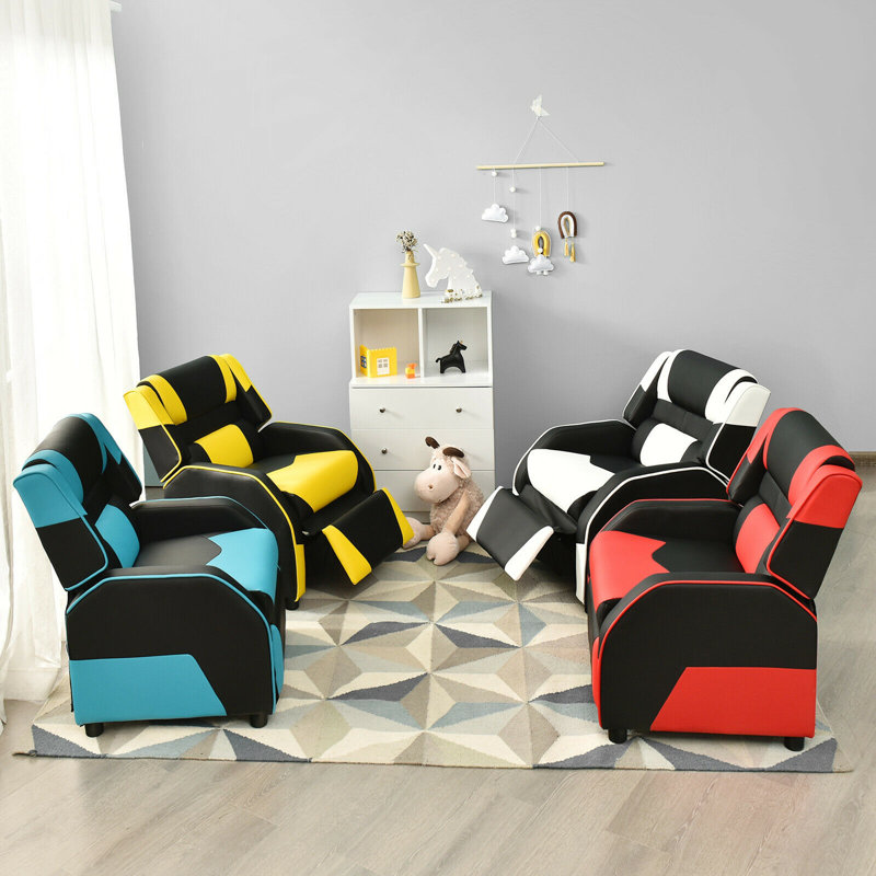 Kids 16'' Recliner and Ottoman