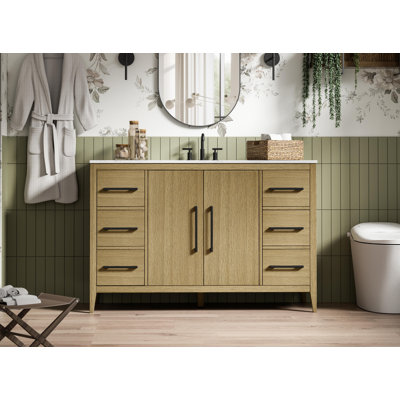 Meuble-lavabo simple 54 po