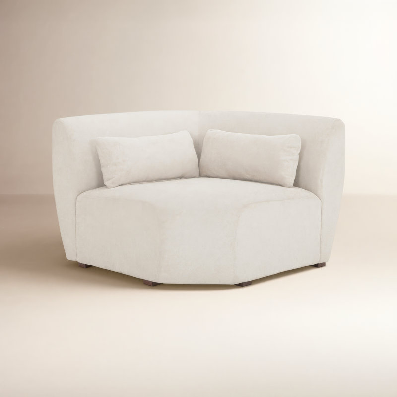 Anson Corner Chair, Warm White