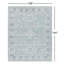 Tapis oriental denim / bleu ciel touffeté à la main Hopkins-2028130785