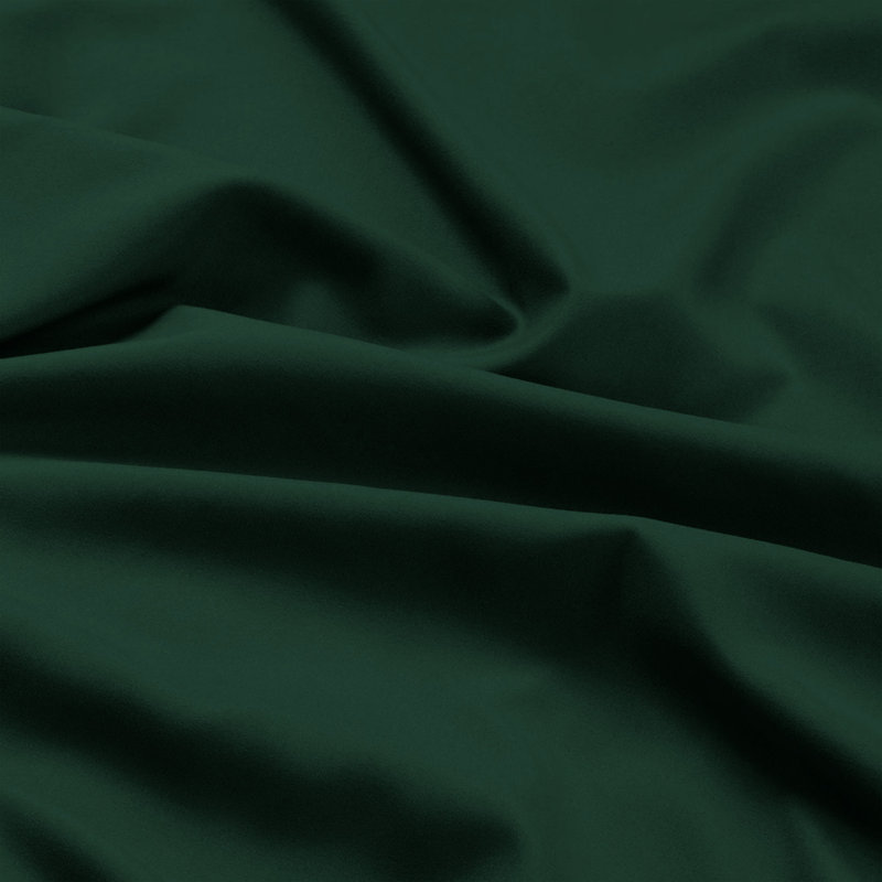 Microfiber No Pattern Duvet Cover Set with Pillowcases Included, Emerald, Single Duvet Cover Set + 3 Additional Pieces