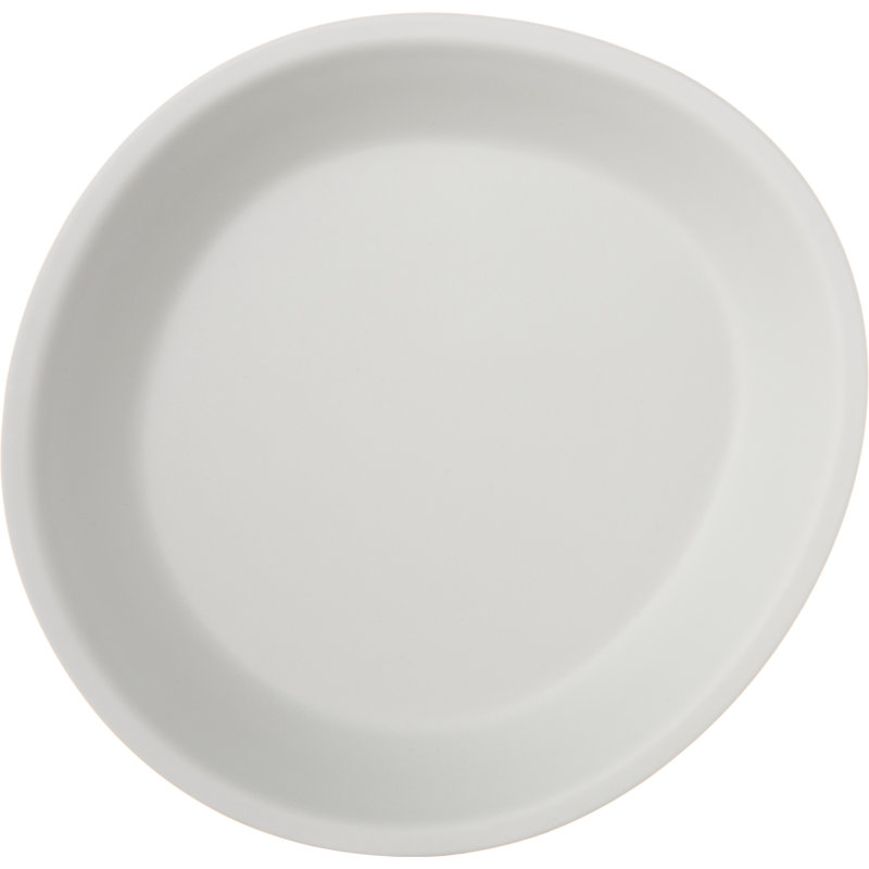 Ridge 10" Melamine Salad Plate, Cement