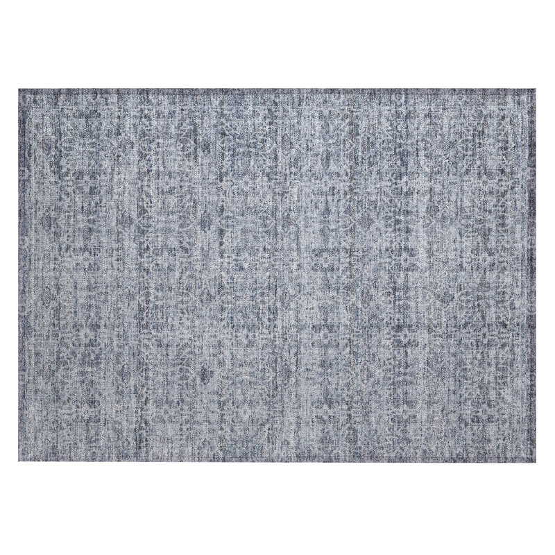 Machine Washable Indoor/Outdoor Colman ACN2152 Striped Rug, Rectangle 1'8" x 2'6"