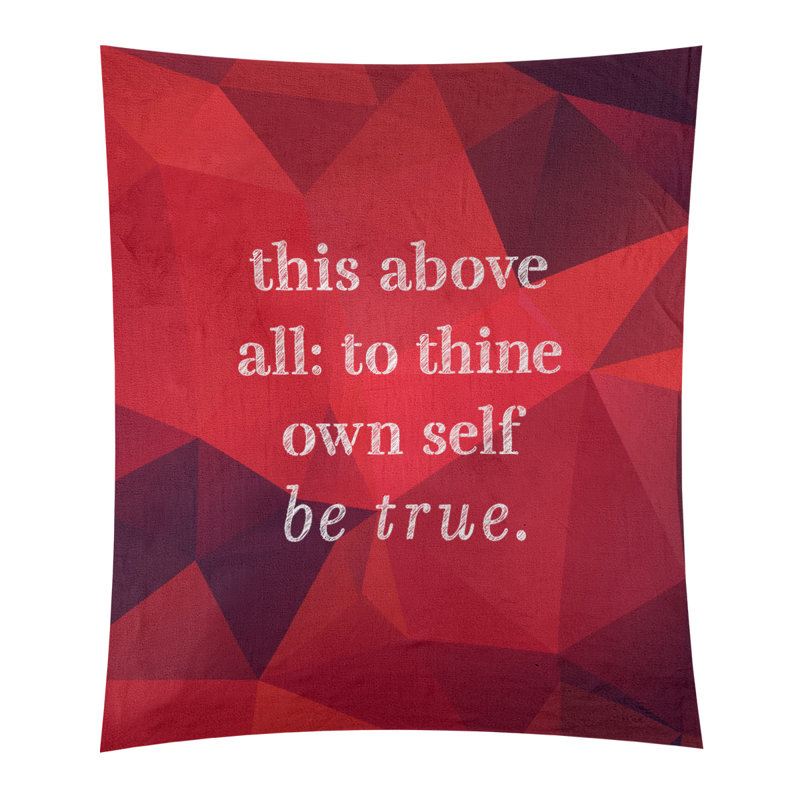 Tapisserie en polyester en faux gemme, H 104 po x l 88 po, Rubis