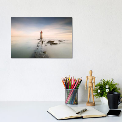 Lighthouse 1 Piece Wrapped Canvas Wall Art