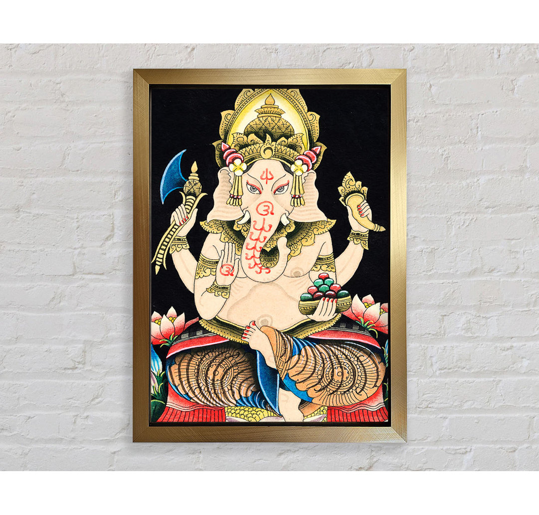 Hindu Gott Ganesha 2 - Druck