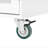 Mobile Kitchen Island Storage Trolley Cart On Wheels With Dropleaf Top, Towel/Spice Rack,2 Drawers, 2-Door Cabinet