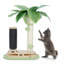 Franchesca Cat Scratching Post 16'' Tall - With Cat Tickle & Toy Balls