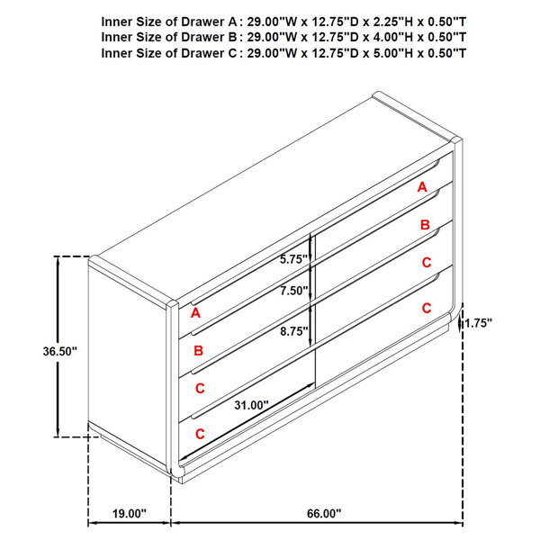 Dimensions du produit