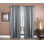 Alsup Classic Solid Semi-Sheer Rod Pocket Single Curtain Panel in Bold Colors & Sizes