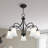 5 - Light Steel Dimmable Classic / Traditional Chandelier-1559347706