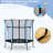 4' Hexagon Kid Trampoline with Safety Enclosure-68020273