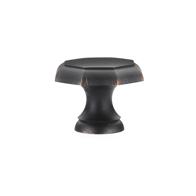 Poignée ronde Expression 1 3/16 po de diamètre, Bronze huilé et brossé