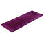 Overdyed Hand-Knotted Wool Modern-Contemporary Purple Runner 2' 7" x 7' 1"